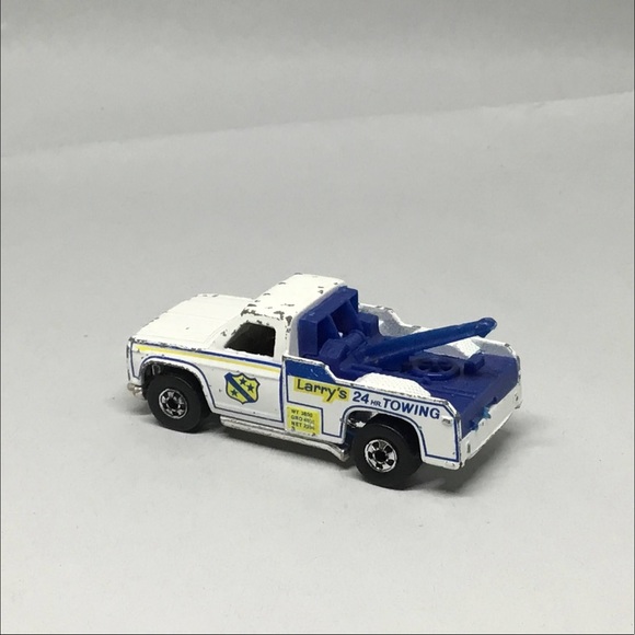 Vintage Hot Wheels Mattel 1974 Larry’s 24hr Towing Matchbox Car - Picture 7 of 8